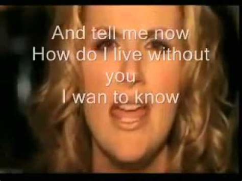 how do i live without you original|how do i live trisha.